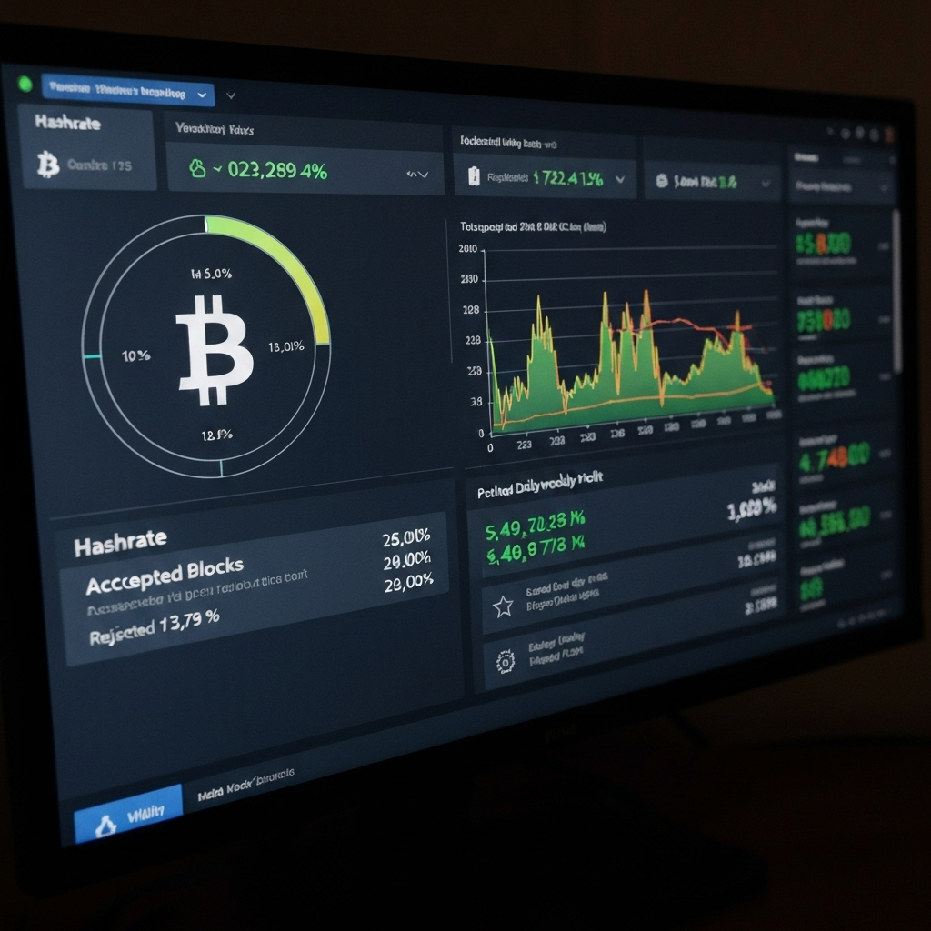Bitcoin Mining Interface